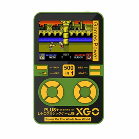 Power Bank Sans Fil ET Console De Jeux Blulory GP02 5000 Mah – Vert Tunisie