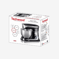 Robot Pétrin Techwood TCDR-136 1300 W 6.5 L Noir Tunisie