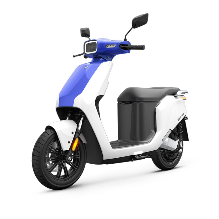 Scooter Électrique LVNENG NCS-49CC – White&Blue Tunisie