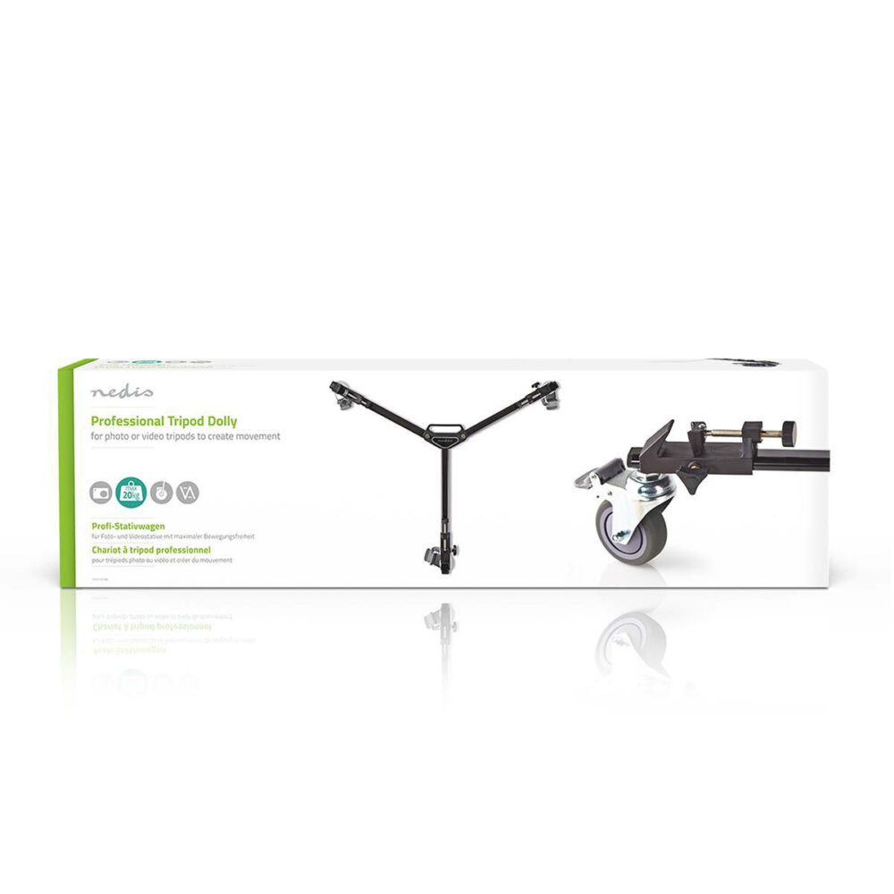 Trépied Nedis Dolly Max 20 kg – TPDY100BK Tunisie