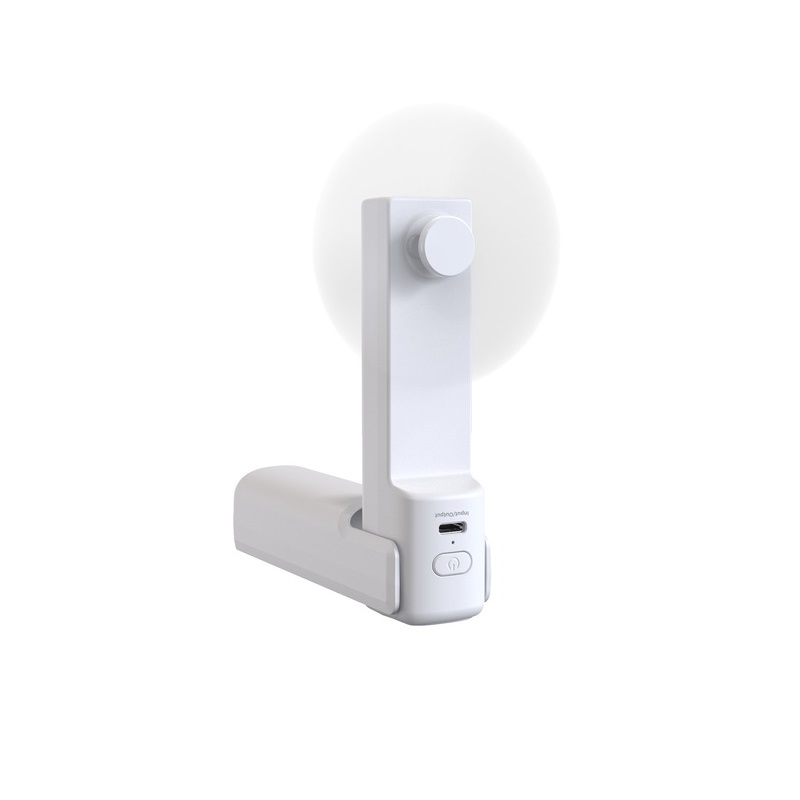 Ventilateur Portable Muvit 3 en 1 Powerbank LED Blanc – MTFAN3295 Tunisie