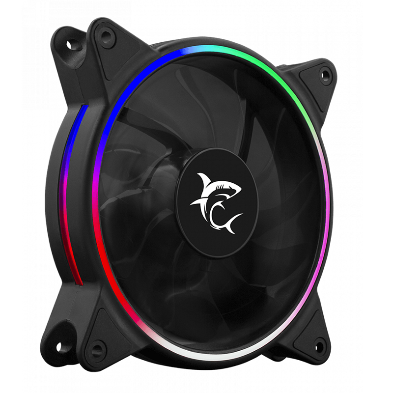 Ventilateur White Shark Gravity Avec RGB Couleur – 1250-02B Tunisie