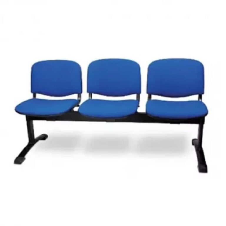 Banquette Iso 3 Places Base Noir – Bleu Tunisie