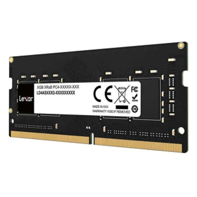 Barrette Mémoire Lexar 8go Ddr4 3200mhz So-dimm – LD4AS008G-B3200GSS Tunisie