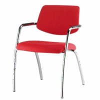 Chaise Visiteur Urban Avec Dossier En Résille & Assise Rembourrées – Vert Tunisie