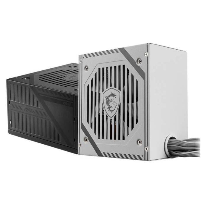 Boîte D’alimentation Msi Mag A650 bnl 80+Bronze -Blanc – 306-7ZPAX27-HH9 Tunisie