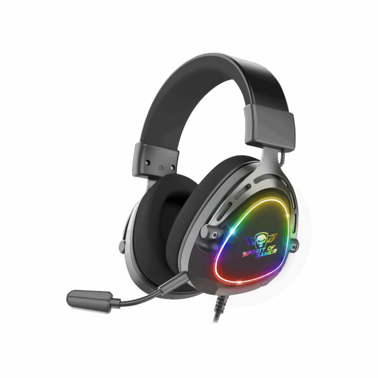 Casque Micro Gaming Spirit Of Gamer Elite H40 Dark Rgb – Noir- MIC-EH40BK Tunisie