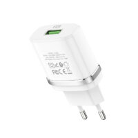 Chargeur Micro USB Hoco C12Q Smart 18W – Blanc – CQ12-MICRO-WH Tunisie
