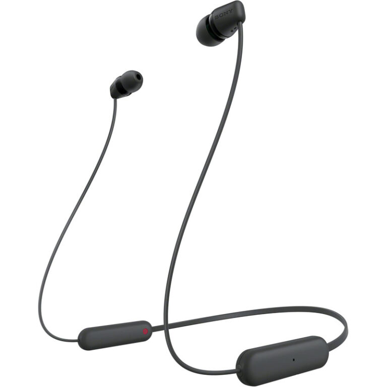 Écouteurs Sony Intra-auriculaires Sans Fil Wi-c100 – Noir -WI-C100-WZE Tunisie