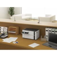 Imprimante à réservoir intégré Epson Ecotank ET-M2120 3 en 1 Monochrome Wi-Fi – C11CJ18403 Tunisie