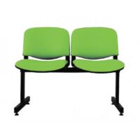 Banquette Iso 2 Places Importe Base Noir – Rouge Tunisie