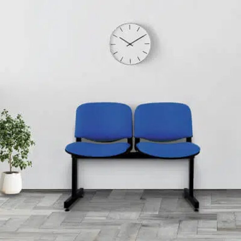 Banquette Iso 2 Places Importe Base Noir – Bleu Tunisie