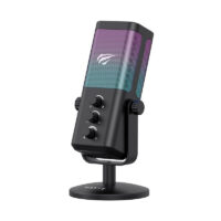 Microphone Gaming RGB Havit GK65 -Noir -HV-GK65 Tunisie