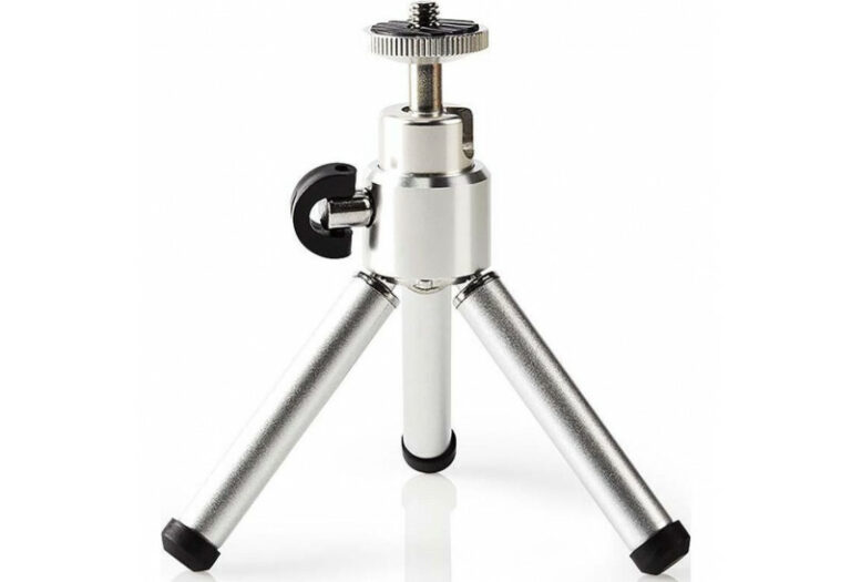 Mini Trépied Nedis 13.4 CM Argent – TPOD1000GY Tunisie