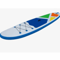 Planche à pagaie What Sup Tropical 10.7 pieds – Blanc & Bleu & Vert & Jaune & Orange Tunisie