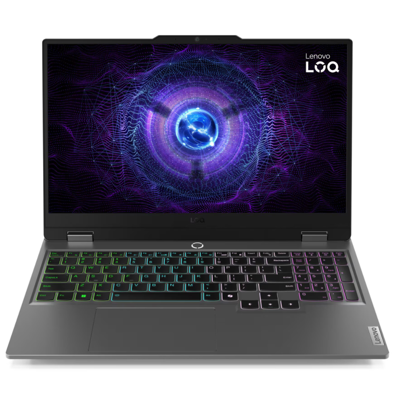Pc Portable Gamer Lenovo Loq15IAX9 I5 12Gén 12Go 512Go Ssd RTX 2050 4Go- Gris – 83GS00SKFG Tunisie