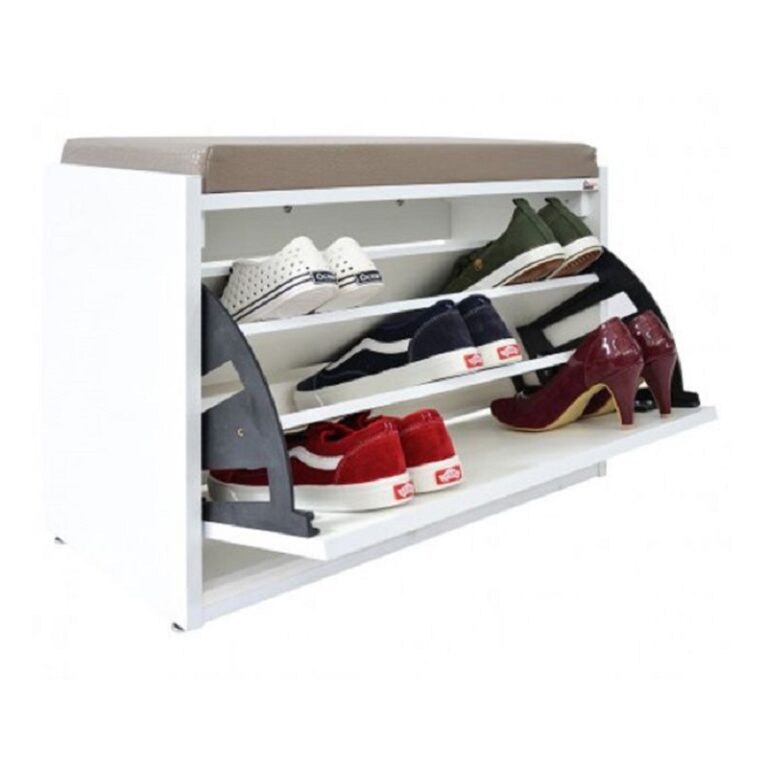 Porte Chaussures Banquette Sotufab – Blanc – PC27BC Tunisie