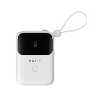 Power Bank Havit 10000 mAh 20W – Noir – PB5215 Tunisie