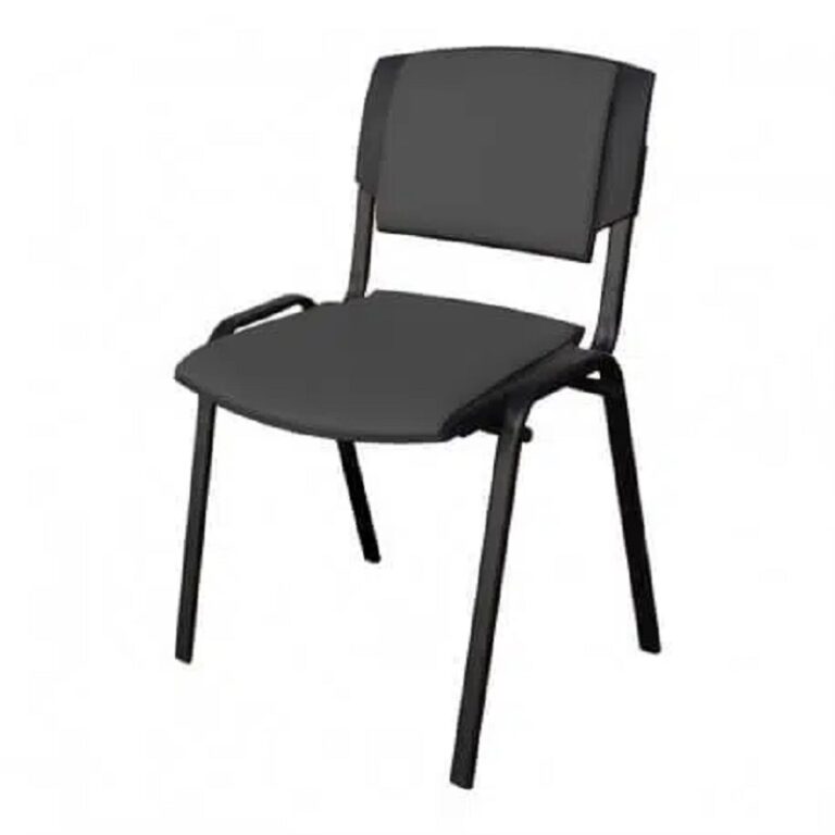 Chaise Visiteur Sigma Simple Base Noir -Gris Tunisie