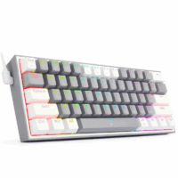Clavier Gamer Mécanique REDRAGON FIZZ K617-RGB  -Gris &Blanc- K617 Tunisie