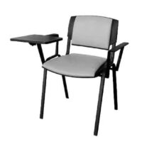 Chaise Visiteur Sigma + Tablette + Accoudoirs – Bleu – CHB0078BL Tunisie