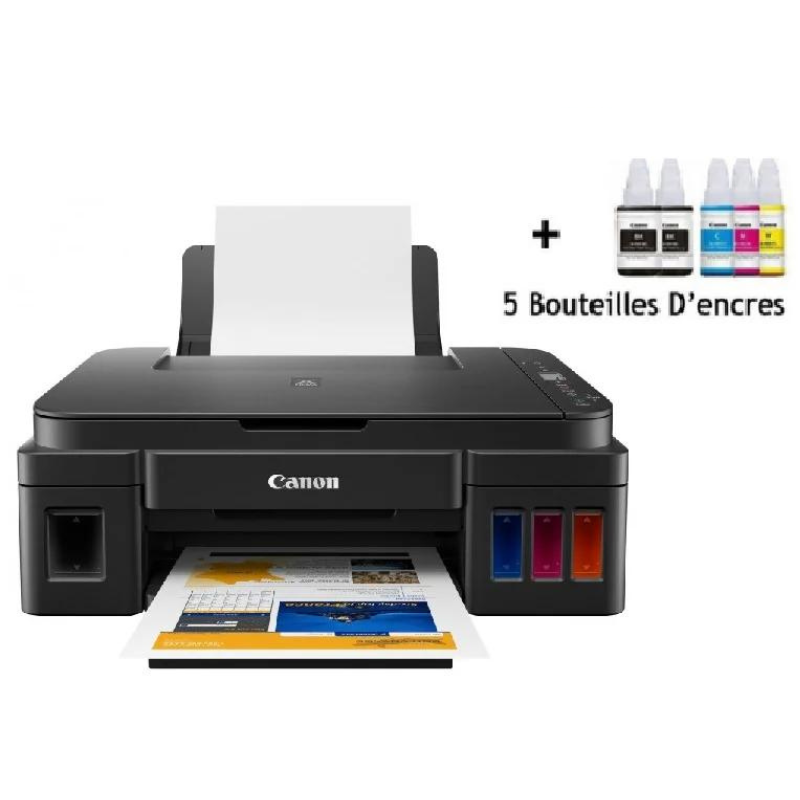 Imprimante Jet D’encre à Réservoir Intégrée Canon Pixma G-2411 Tunisie