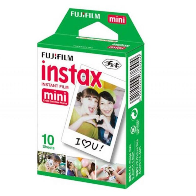 Pack de 10 Films Photo FUJIFILM Instax Mini Tunisie