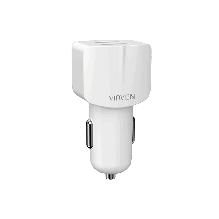 Chargeur voiture VIDVIE Chargeur rapide CCO1 – DUAL USB Tunisie
