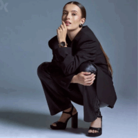 Montre Connectée Maxcom FW51 Cristal – Noir & Dore -FW51 Tunisie