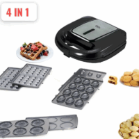 Appareil de Cuisson Prova 4en1 750W PE-910 Noir Tunisie