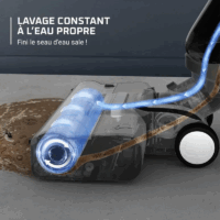 Aspirateur Laveur Rowenta Sans Fil X-Clean 4 GZ5035WO Noir + Rowenta DW6330D1 Gratuit Tunisie
