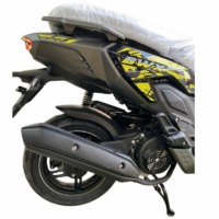 Scooter GSM BWX 125 cc – Noir Brillant – BWX-125-BK Tunisie
