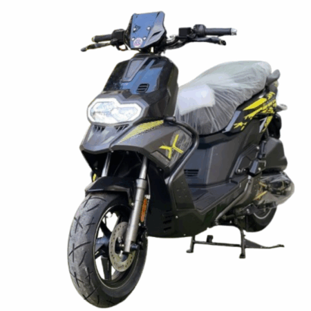 Scooter GSM BWX 125 cc – Noir Brillant – BWX-125-BK Tunisie