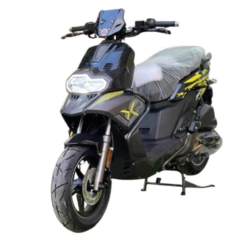 Scooter GSM BWX 125 cc – Noir Brillant – BWX-125-BK Tunisie
