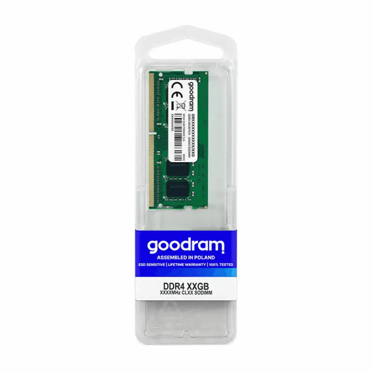 Barrette Mémoire Goodram Ddr4 16gb Pc4-25600 3200mhz Cl22 -gr3200d464l22/16g Tunisie