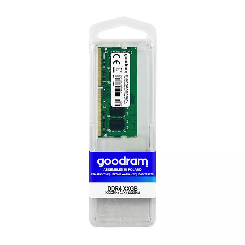 Barrette Mémoire Goodram Ddr4 16gb Pc4-25600 3200mhz Cl22 -gr3200d464l22/16g Tunisie