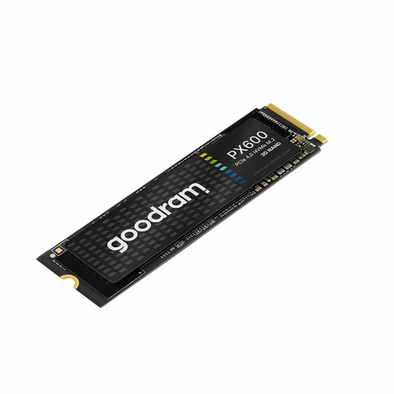 Barrette Mémoire Goodram PX600 PCIe gen 4 x4 NVMe 500 Go – SSDPR-PX600-500-80 Tunisie