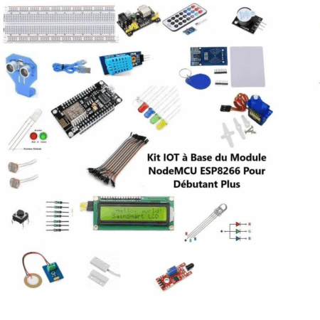 Kit IOT à base du module NodeMCU ESP8266 Pour Débutant Plus Tunisie