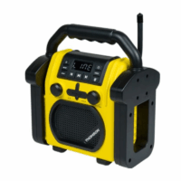 Radio et Enceinte Sans fil Thomson WKR50BT De Chantier – Noir & Jaune- WKR50BT Tunisie