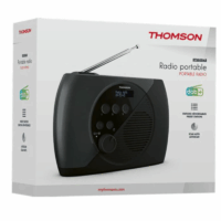 Radio Numérique Portable Thomson DAB+ FM RT350DAB – Noir- RT350DAB Tunisie