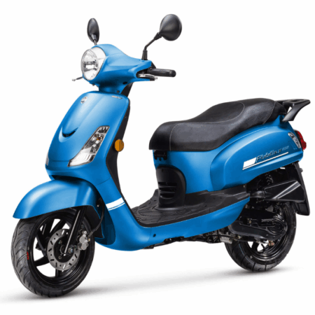Scooter Sym Fiddle 125cc – Bleu Ciel Tunisie