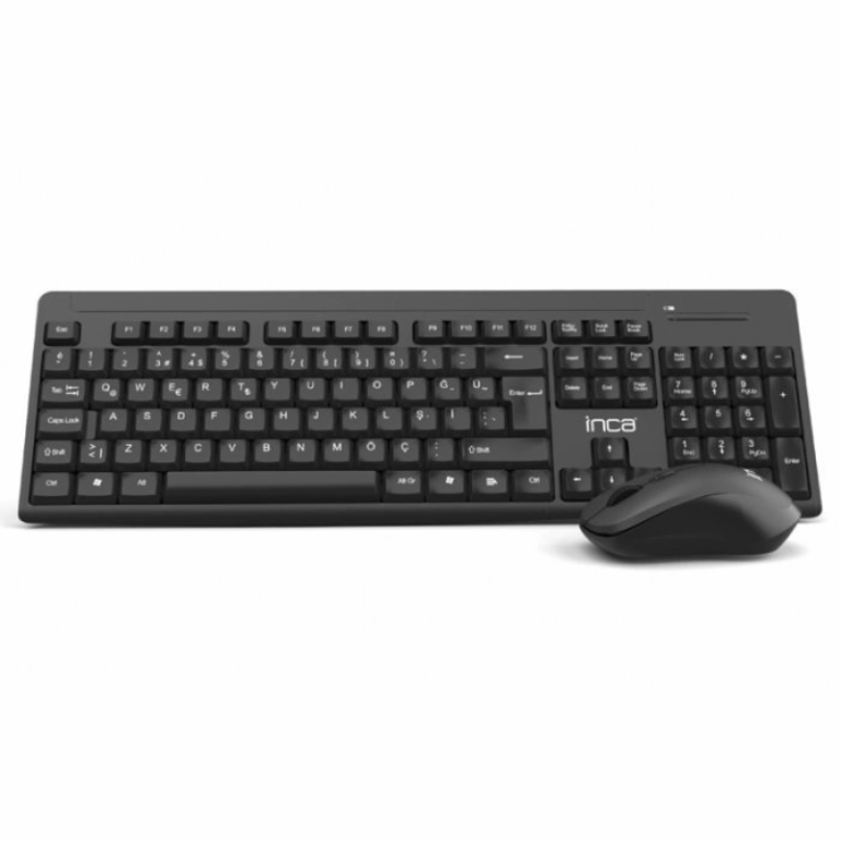 Ensemble Clavier + Souris Sans Fil Inca IWS-539T – Noir – IWS-539T Tunisie