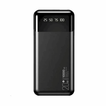 Power Bank XO 10000 mAh 20 W- Noir – XO-PR191 Tunisie