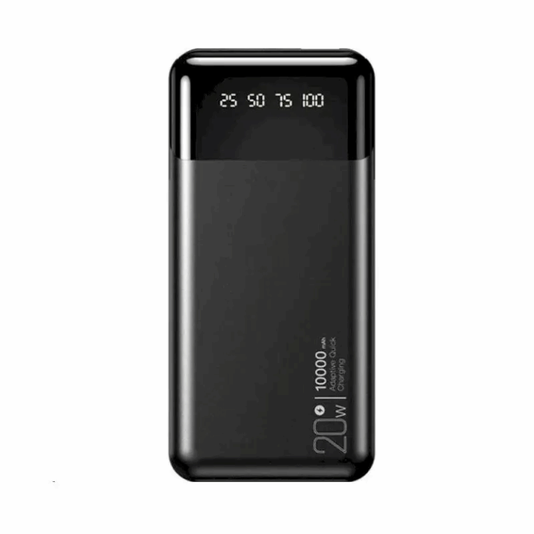 Power Bank XO 10000 mAh 20 W- Noir – XO-PR191 Tunisie