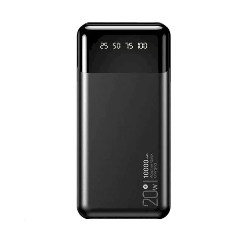 Power Bank XO 10000 mAh 20 W- Noir – XO-PR191 Tunisie
