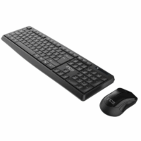 Ensemble Clavier + Souris Sans Fil Inca IWS-538 – Noir – IWS-538 Tunisie