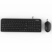 Ensemble Clavier + Souris Filaire INCA IMK-375T USB – Noir -IMK-375T Tunisie
