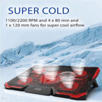 Refroidisseur Pc Portable Inca INC-611GMS – Noir & Rouge -INC-611GMS Tunisie