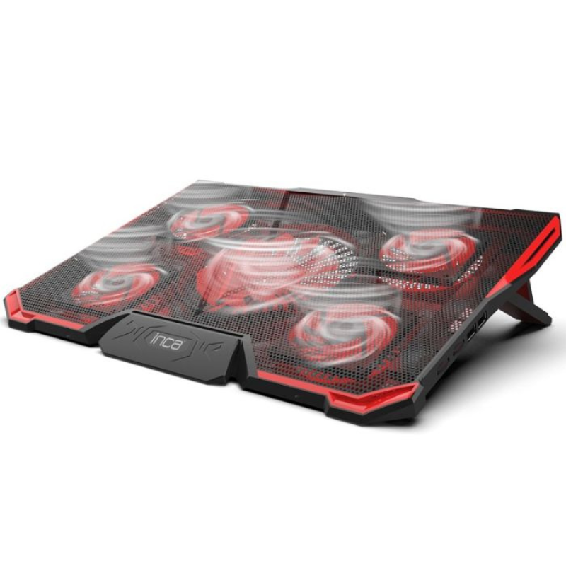 Refroidisseur Pc Portable Inca INC-611GMS – Noir & Rouge -INC-611GMS Tunisie