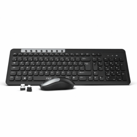 Ensemble Clavier + Souris Sans Fil Inca IWS-599 – Noir – IWS-599 Tunisie